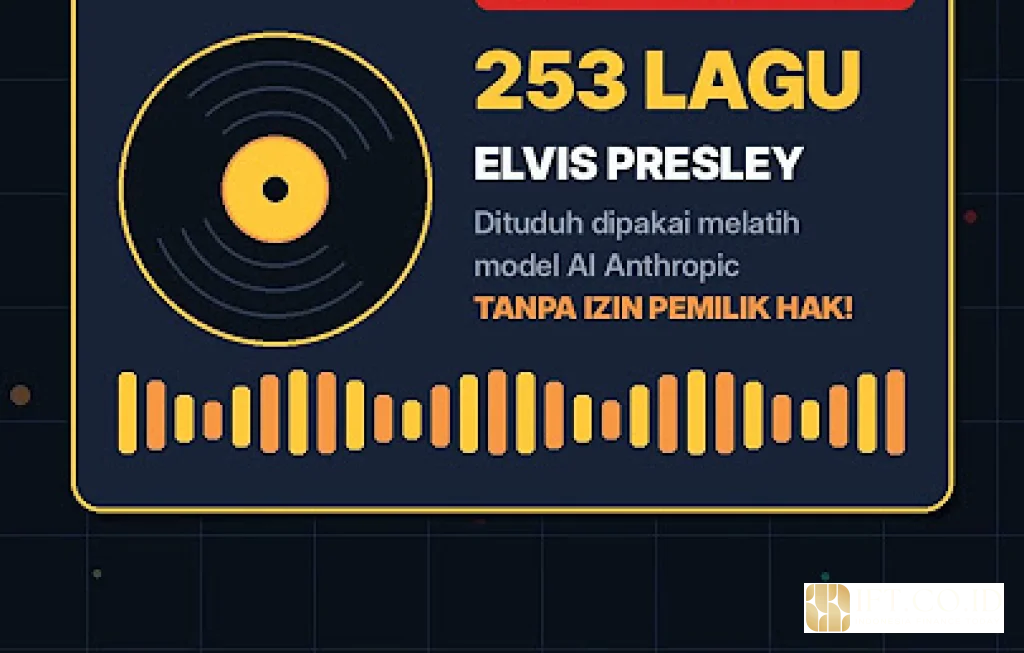 Anthropic Digugat Hak Cipta Elvis Presley