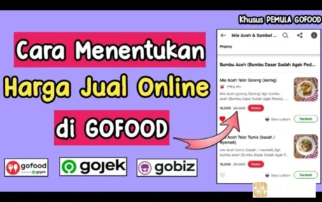 cara hitung harga jual gofood